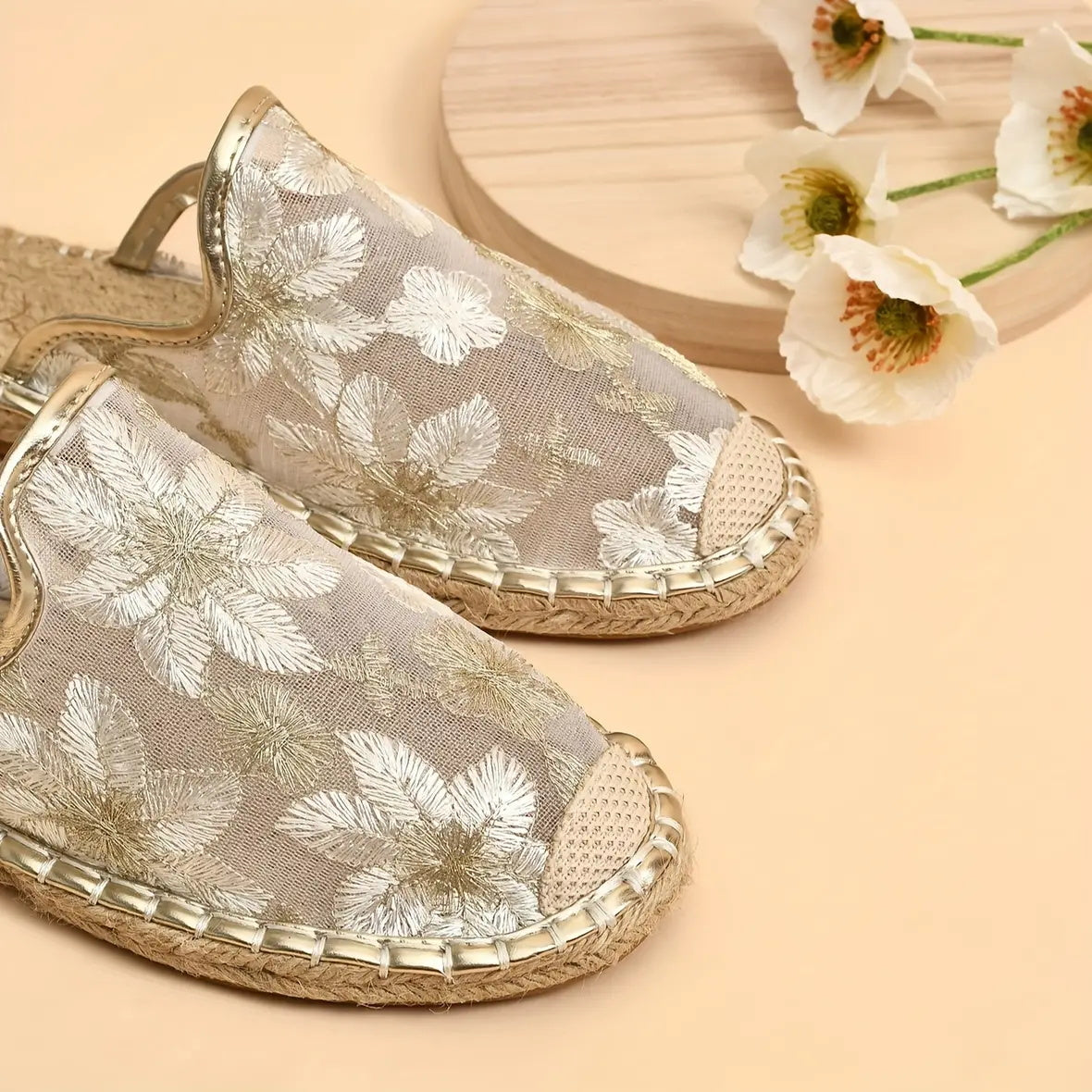 Vera · Sandalias planas tejidas — vista 5 — Nola Bellari