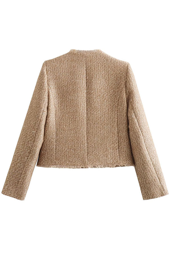 Manuela · Chaqueta tweed botones — vista 9