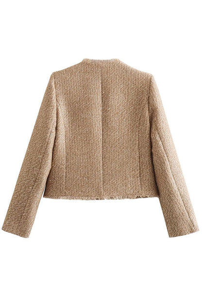 Manuela · Chaqueta tweed botones — vista 9