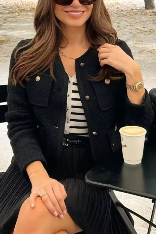 Manuela · Chaqueta tweed botones — vista 16