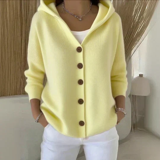 Cárdigan Zoé en amarillo