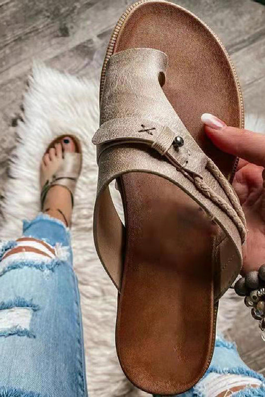 Celia · Sandalias planas de playa — Nola Bellari