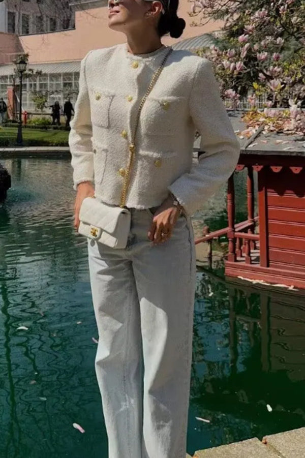 Manuela · Chaqueta tweed botones — vista 11
