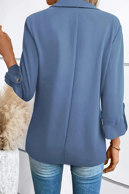 Leire · Blazer solapa casual — vista 10 — Nola Bellari