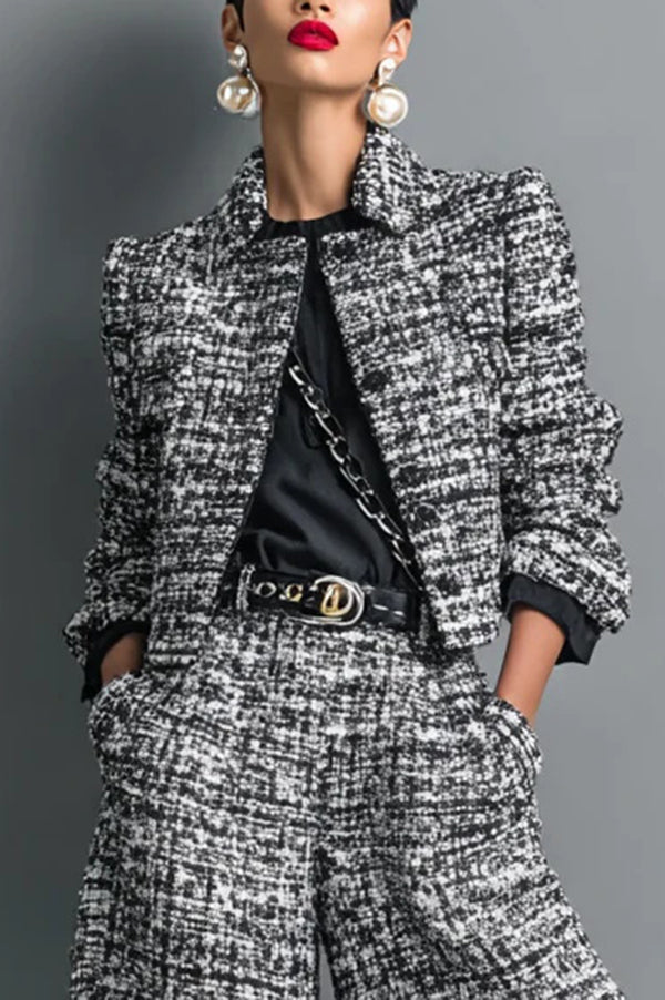 Clara · Conjunto blazer y pantalón ancho — vista 6