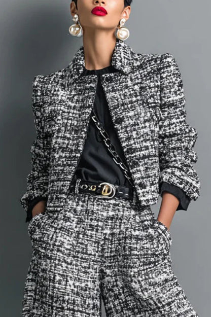 Clara · Conjunto blazer y pantalón ancho — vista 6
