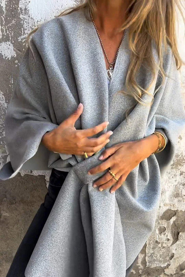 Rosalía · Chaqueta capa cruzada — vista 2