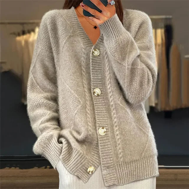 Cárdigan Lena en gris