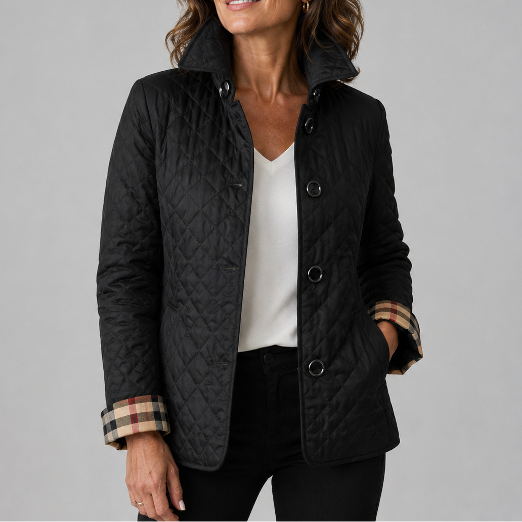 Chaqueta acolchada Kelley en negro