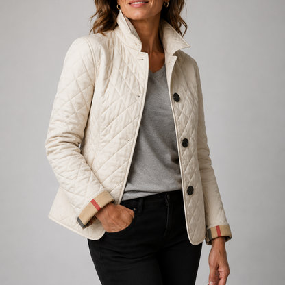 Chaqueta acolchada Kelley en beige