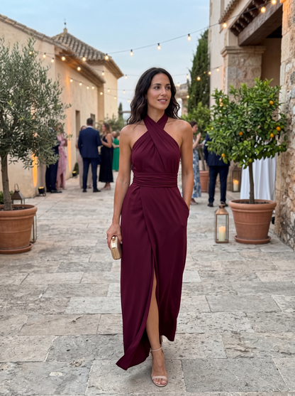 Malena · Vestido largo elegante — Nola Bellari — vista 16