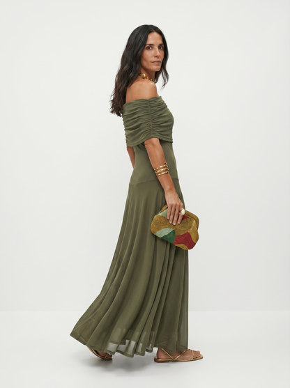Carla · Vestido maxi elegante y sencillo — Nola Bellari — vista 16