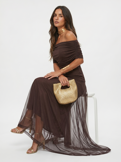 Carla · Vestido maxi elegante y sencillo — Nola Bellari — vista 12