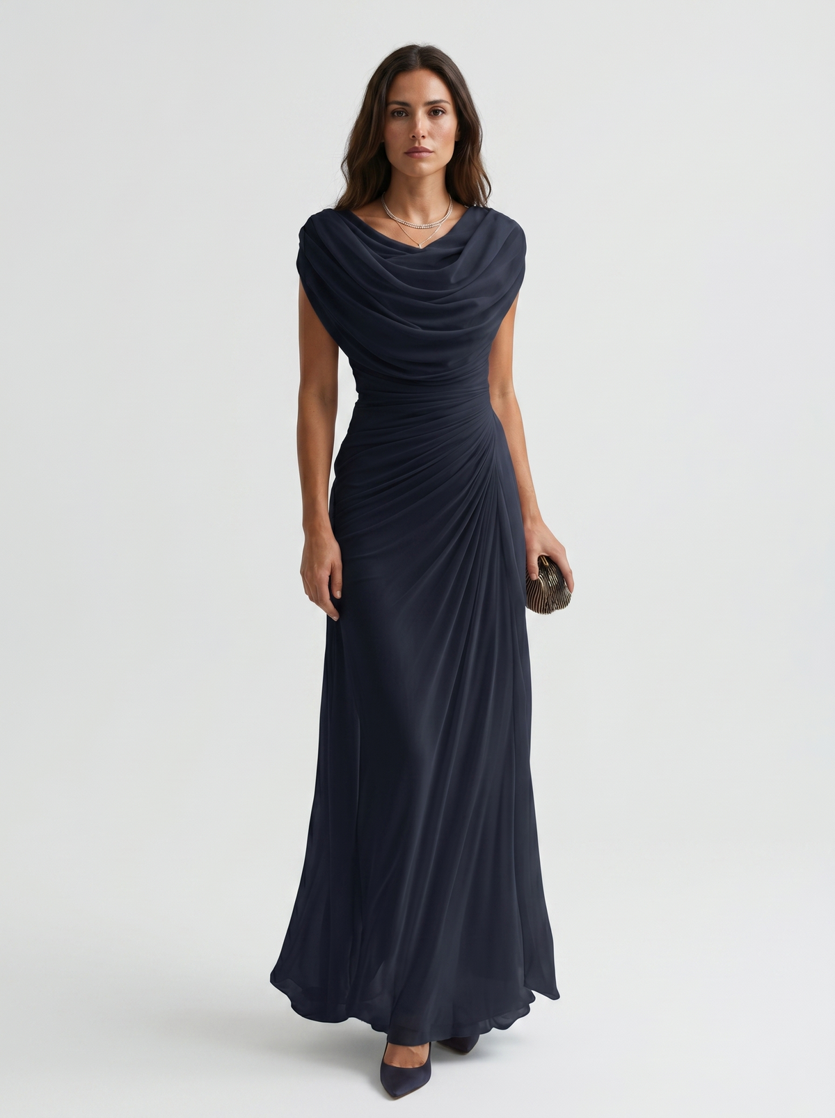 Amalia · Vestido largo elegante — Nola Bellari — vista 3
