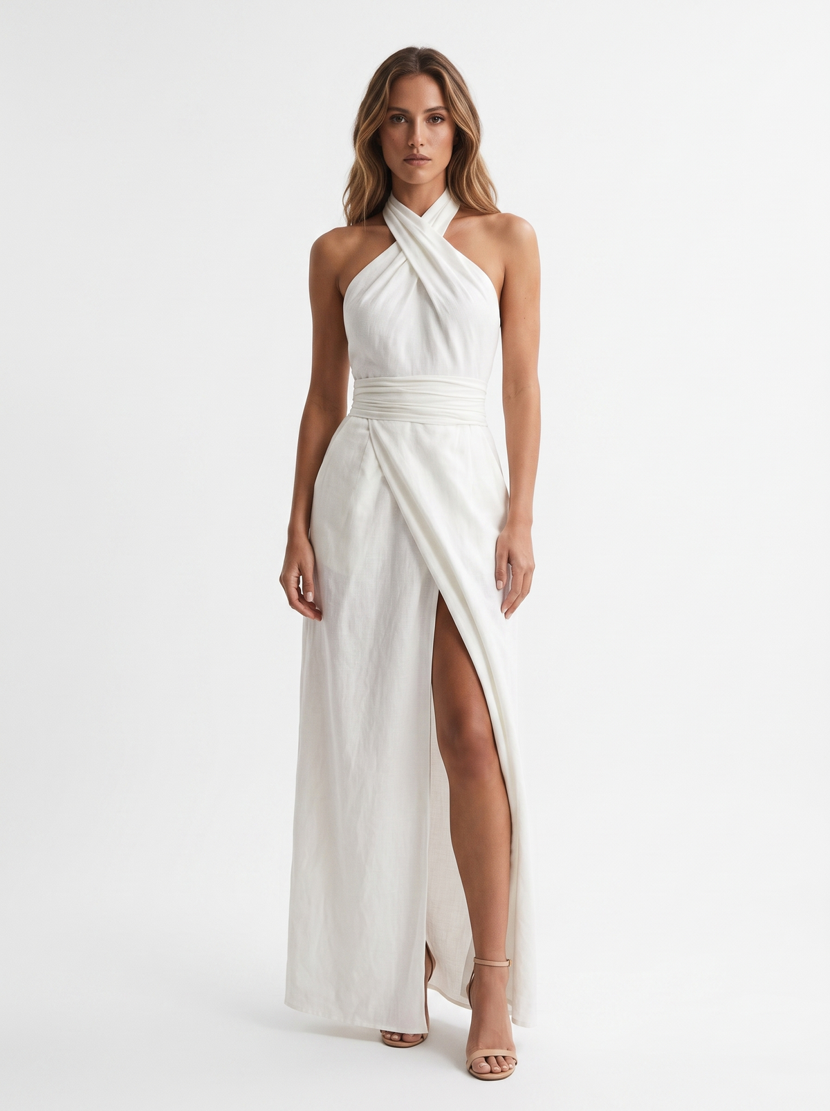 Malena · Vestido largo elegante — Nola Bellari