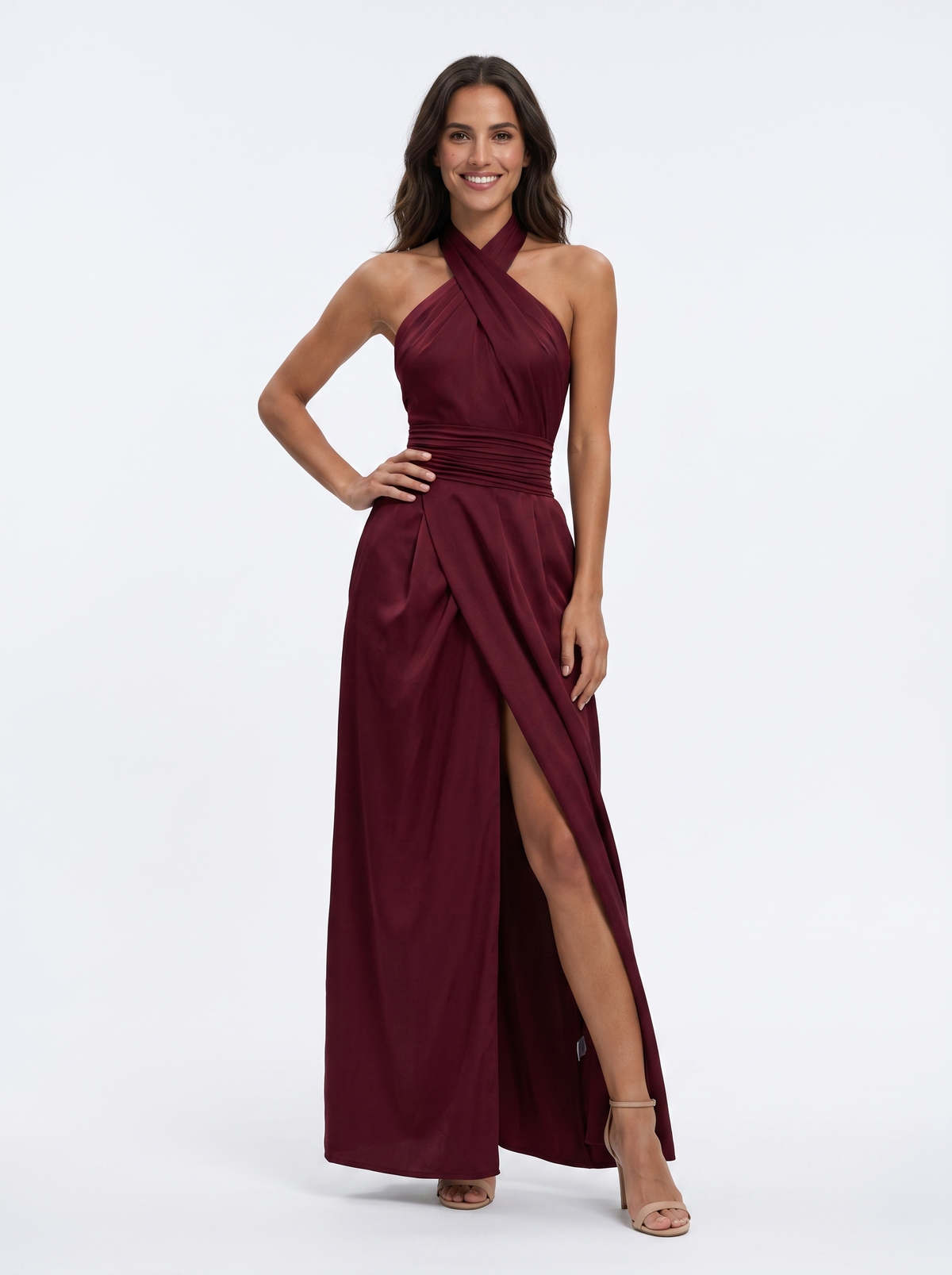 Malena · Vestido largo elegante — Nola Bellari — vista 15