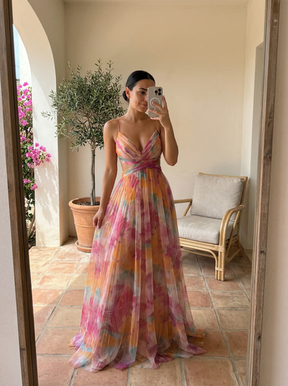 Lola · Vestido largo floral — Nola Bellari — vista 4