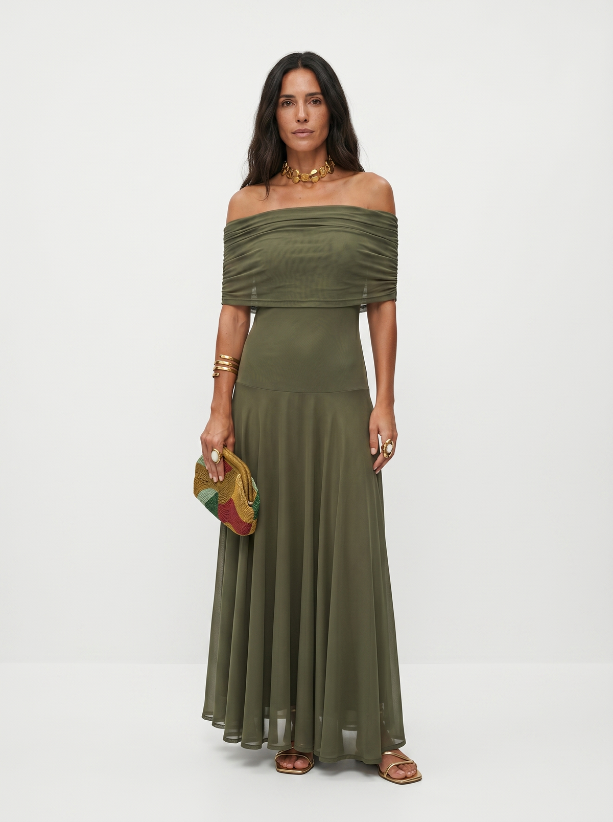 Carla · Vestido maxi elegante y sencillo — Nola Bellari — vista 17