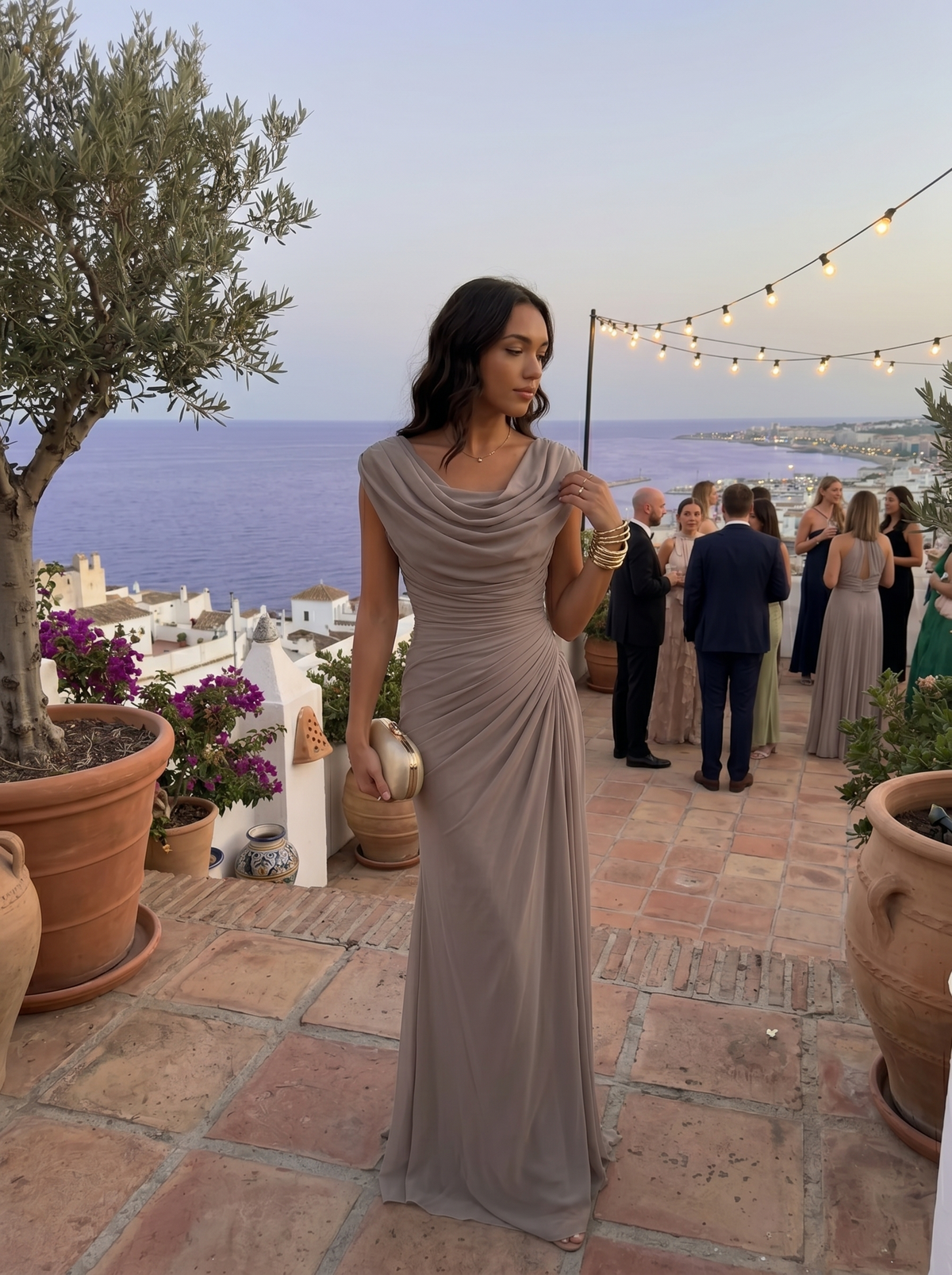 Amalia · Vestido largo elegante — Nola Bellari — vista 10