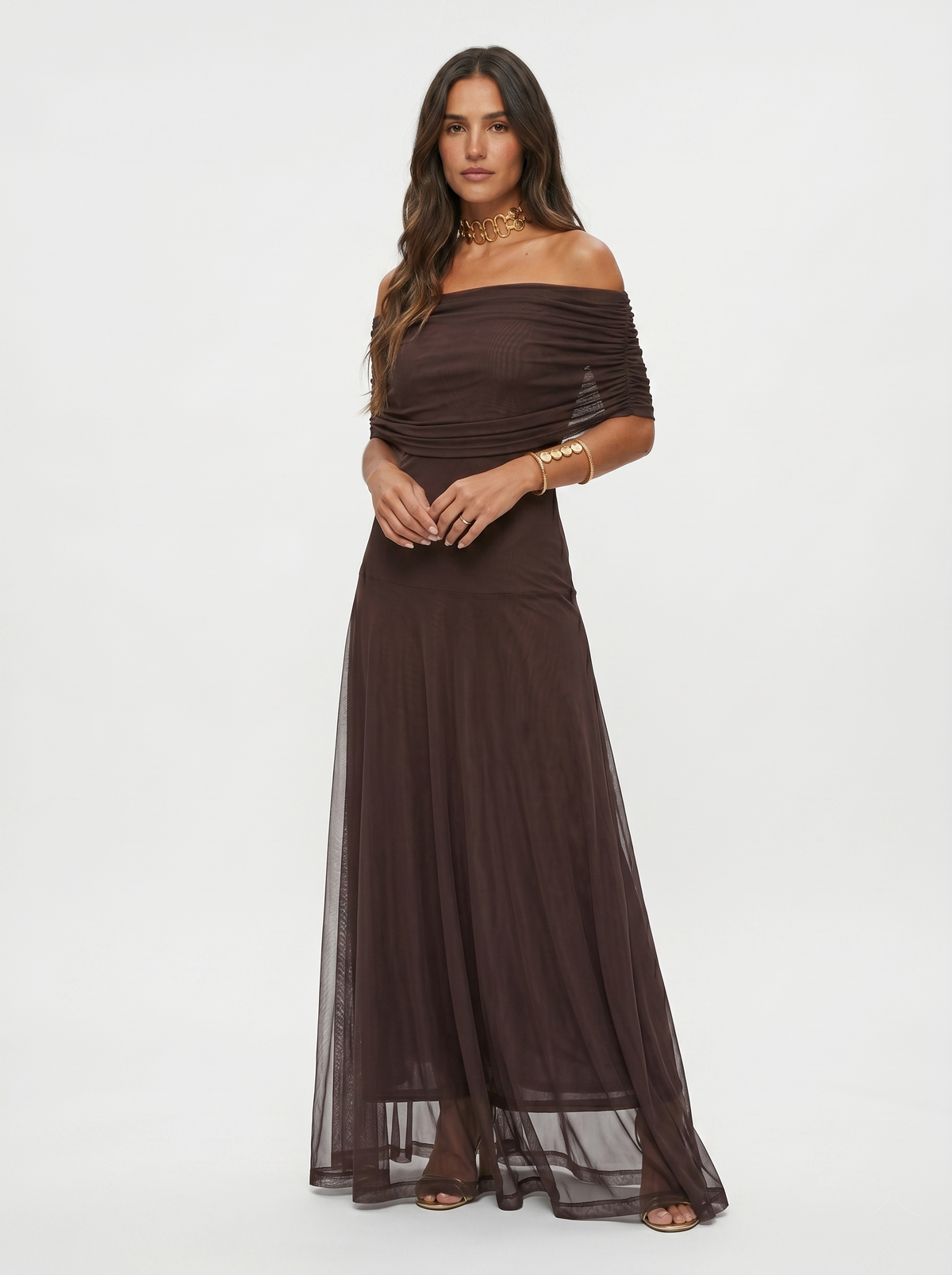 Carla · Vestido maxi elegante y sencillo — Nola Bellari — vista 11