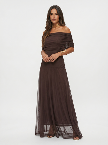 Carla · Vestido maxi elegante y sencillo — Nola Bellari — vista 11