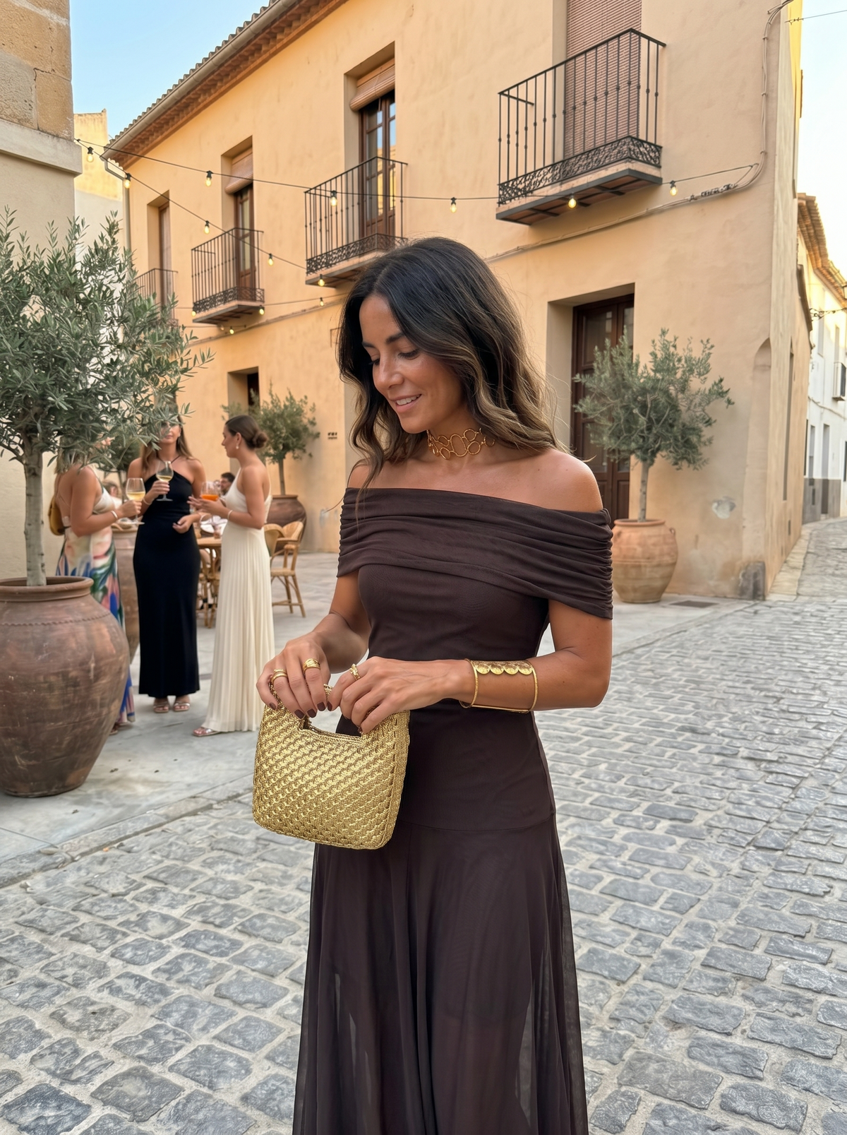 Carla · Vestido maxi elegante y sencillo — Nola Bellari — vista 15