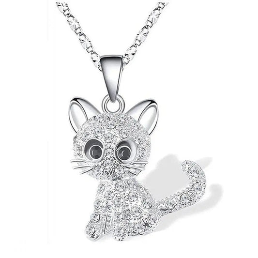 IRIS | Collar de Circonita de Colores con Montura de Plata