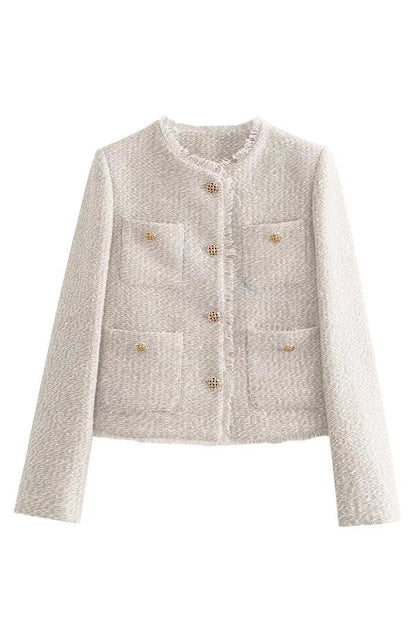 Manuela · Chaqueta tweed botones — vista 13