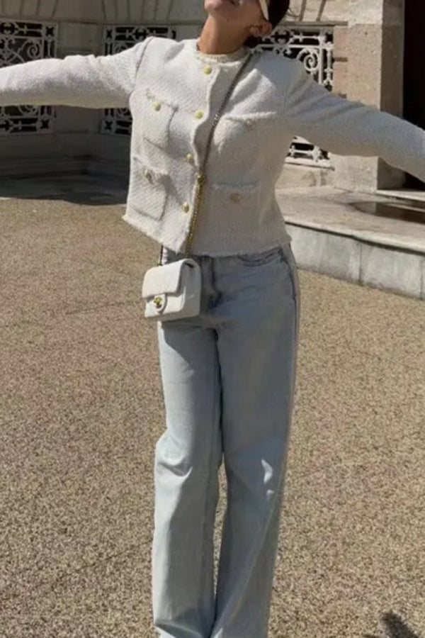 Manuela · Chaqueta tweed botones — vista 12