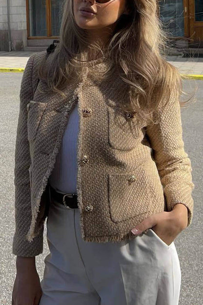 Manuela · Chaqueta tweed botones — vista 6