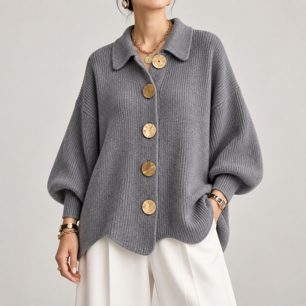 Cárdigan Ardelle en gris