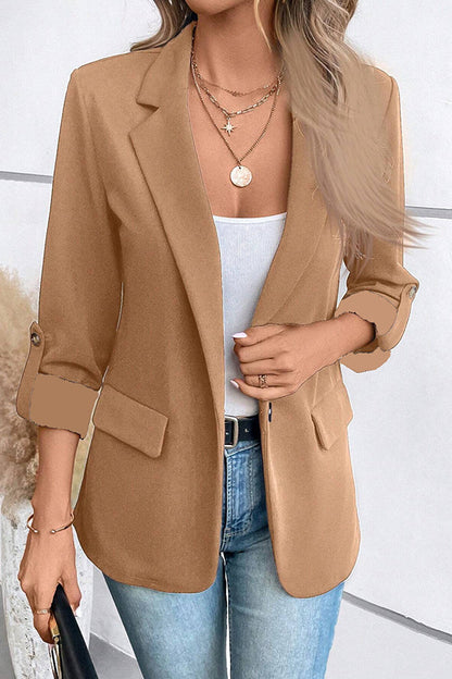 Leire · Blazer solapa casual — vista 7 — Nola Bellari