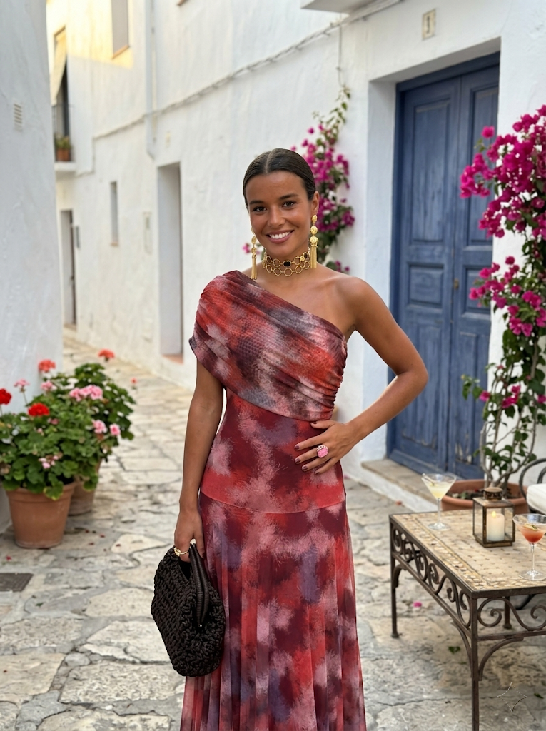Carla · Vestido maxi elegante y sencillo — Nola Bellari — vista 8