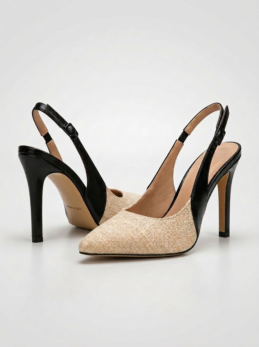 Amélie · Salón slingback negro — vista 5