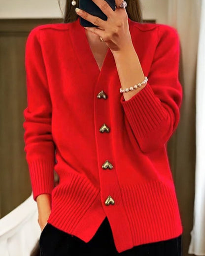 Cárdigan Michaela en rojo
