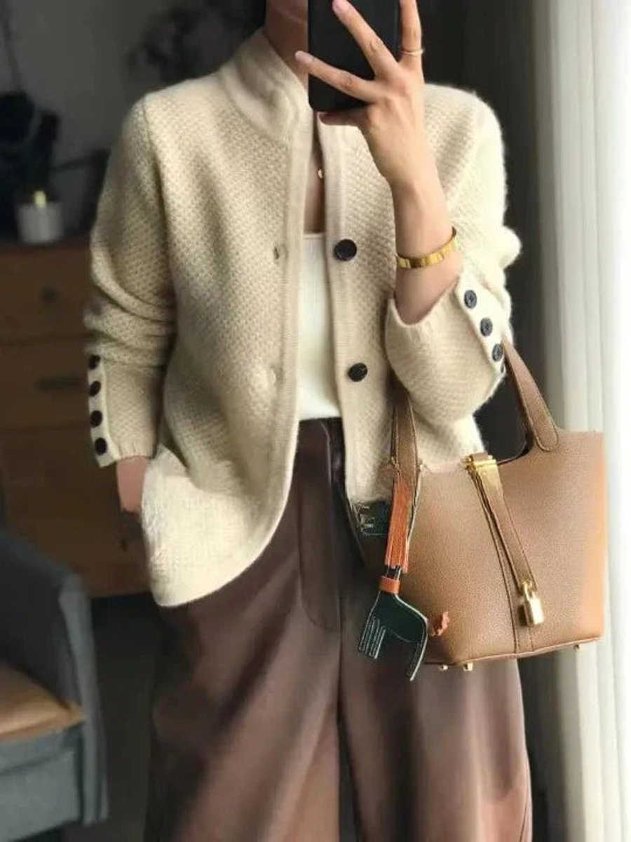 Cárdigan Penelope en beige